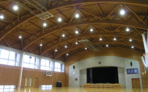 稲田中学校体育館