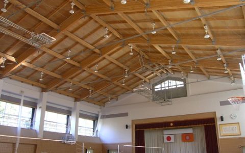 高瀬中学校体育館