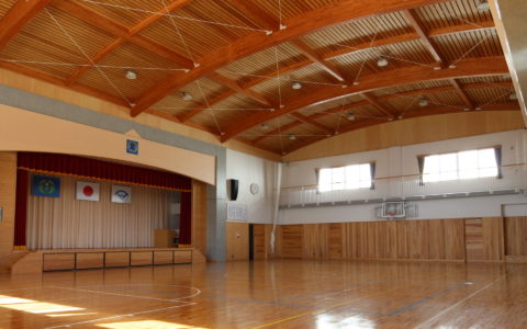 須賀川市立稲田小学校屋内運動場