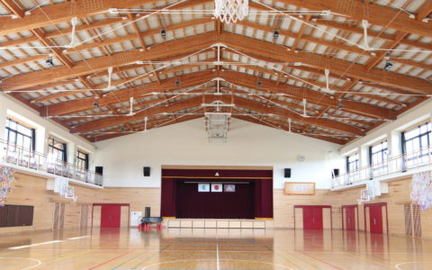 本宮市立岩根小学校 屋内運動場