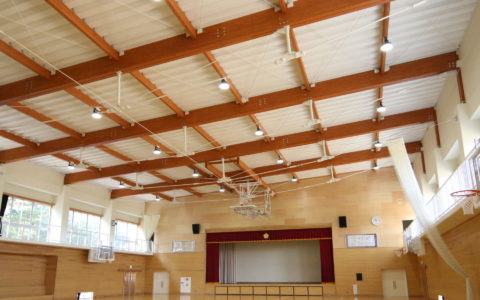 郡山市立喜久田中学校屋内運動場