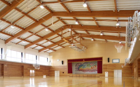 郡山市立橘小学校屋内運動場