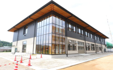 白河実業高等学校工業化新実習棟